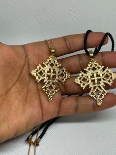 A very Beautiful Handmade Ethiopian Orthodox Church Cross Pendant. Particularly among Ethiopia Orthodox Church followers to wear a cross implied to be protected by the God as well as to show they're devoted Christian. Dimensions: 3.19" (81 mm)  - Height 2.02" (51.5 mm) - width Orthodox Church, Christian Cross, Christian Jewelry, Ethnic Jewelry, Christian Art, Cross Pendant, Jewelry Necklace Pendant, Beauty Book, Jewelry Necklaces