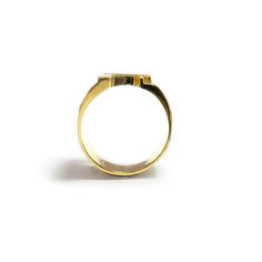 "This gold letter ring will be handmade with your desired initial. Wherever you go, wear your beautiful 24k gold plated custom name ring with your loved one letter or even your own. This unisex F ring is suitable for men or women, make this personalized piece your new style signature or give it as a special gift to any family member, friend, or significant other for any special occasion. You can spell a name or word that holds special meaning to you by wearing multiple rings side by side, or wea Gold Engraved Ring With Initials For Everyday, Gold Monogram Initial Ring For Everyday, Gold Monogram Initial Ring For Everyday Wear, Gold Signet Ring With Initials For Everyday, Everyday Gold Signet Ring With Initials, Gold Monogram Rings For Everyday Use, Everyday Gold Monogram Initial Ring, Everyday Yellow Gold Signet Ring With Initials, Everyday Yellow Gold Polished Initial Ring