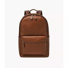 This LiteHide™ leather backpack features 1 back padded laptop zipper compartment, 1 front zipper pocket, 1 top zipper pocket and 1 back luggage strap with 1 top handle and 2 backpack straps. Brown Leather Backpack For Men, Classic Leather Backpack With Adjustable Strap For Travel, Classic Backpack With Luggage Sleeve For Everyday Use, Classic Leather Backpack For On-the-go, Classic Backpack With Luggage Sleeve, Classic Travel Backpack Satchel, Leather Commuting Backpack With Leather Backing, Classic Leather Backpack With Luggage Sleeve, Classic Standard Backpack For Commuting