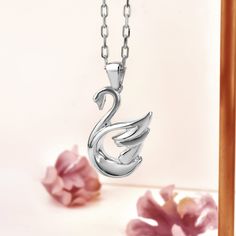 Swan necklace in polished silver or 925 sterling silver, Swan pendant in 14K gold, Grace necklace for girlfriend, birthday gift for mom Our products are handmade and have a minimal design. All products are made of gold and silver, that is, precious and high-quality materials. Our products will complement your combinations for daily use or on special occasions and add elegance to you. You can also make your loved ones happy by gifting this beautiful product to them. As Therollerstone Team, we wil Silver Pendant Necklace For Anniversary, Silver Pendant Necklace For Anniversary Gift, Polished Finish Round Pendant Necklace For Her, Sterling Silver Charm Necklaces For Birthday And Mother's Day, Sterling Silver Charm Necklaces For Mother's Day And Birthday, Sterling Silver Charm Necklace For Birthday And Mother's Day, Sterling Silver Charm Necklace For Mother's Day Birthday Gift, White Sterling Silver Charm Necklaces For Mother's Day, Sterling Silver Initial Pendant Jewelry For Mom