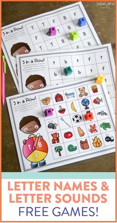 two letters and sounds worksheets with the words free games for kids to use