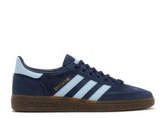 Handball Spezial 'Navy Gum' - Adidas - BD7633 - navy/clear sky/gum | Flight Club Shoes Design Ideas, Adidas Handball Spezial, Adidas Handball, Style Parisienne, Flight Club, Shoe Wishlist, Shoes Design, Adidas Spezial, Hype Shoes