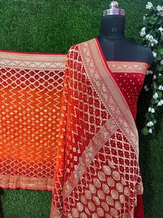 Pure  Khaddi Banarasi Georgette Rai Bandhni zari Meena Weaved Saree Very Soft And High Quality  Colour: Multy ( NOTE: ANY COLOR CAN BE CUSTOMIZED AS PER CUSTOMER'S ORDER) Work:l Hand Woven Care: Dry Clean Only  DELIVERY TIME: 2 TO 3 WEEKS CURIER PARTNER : DHL Navratri Banarasi Silk Salwar Kameez With Bandhani Print, Semi-stitched Bandhani Print Suit For Diwali, Traditional Drape Salwar Kameez With Bandhani Print, Unstitched Bollywood Suit With Bandhani Print For Navratri, Semi-stitched Unstitched Suit With Bandhani Print For Diwali, Bollywood Unstitched Suit With Bandhani Print For Navratri, Anarkali Style Unstitched Wedding Suit With Bandhani Print, Orange Anarkali With Bandhani Print, Bollywood Style Unstitched Bandhani Suit For Navratri