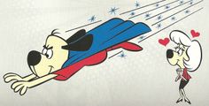 an image of a cartoon character falling in the air with his head on another person's shoulder