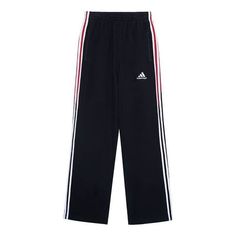 Balenciaga x adidas Fleece Baggy Sweatpants 'Black White Red' 723970TNVN56278 Relaxed Fit Sportswear Activewear With Three Stripes, Three Stripes Relaxed Fit Sportswear Pants, Relaxed Fit Three Stripes Sportswear Pants, Relaxed Fit Sportswear Pants With Three Stripes, Casual Jogging Pants With Three Stripes Branding, Branded Relaxed Fit Sportswear Joggers, Sporty Relaxed Fit Sweatpants With Three Stripes, Casual Relaxed Fit Sweatpants With Three Stripes, Adidas Logo Cotton Sportswear Pants