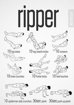 a poster with instructions on how to do an upper body workout for the beginner