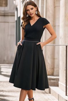 romantic v neck lace bodice wedding guest dress with pockets 112300 Formal V-neck Midi Dress, Formal V-neck Summer Midi Dress, V-neck Summer Dresses For Office Wear, V-neck Office Lady Dress, Summer V-neck Office Lady Dress, Summer V-neck Office Dress, Summer Office Lady V-neck Dresses, Office Lady V-neck Dress, Formal Summer V-neck Midi Dress