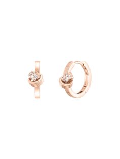 Composition : 585 Rose GoldColor : rose goldCountry of Origin : KOREA Formal Rose Gold Tarnish-resistant Earrings, 14k Rose Gold Earrings With Elegant Design, Elegant Rose Gold Earrings In 14k Gold, Classic Rose Gold Huggie Earrings For Formal Occasions, Rose Gold Halo Hoop Earrings For Wedding, Elegant 14k Rose Gold Round Earrings, Rose Gold Polished Sterling Silver Hoop Earrings, Rose Gold Polished Finish Hoop Earrings As Gift, Rose Gold Sterling Silver Hoop Earrings With Polished Finish