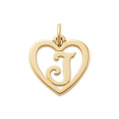 Keep your initials (and the initials of loved ones) close with you wherever you go thanks to the Heart Script Initial Charm. Originally released in 1982, this classic Avery heart charm is available in sterling silver or 14K gold and is available in letter Anniversary Heart Charm Initial Pendant, Anniversary Heart Charm With Initial Pendant, Anniversary Heart Charm And Initial Pendant, Sterling Silver Initial Pendant Charms For Anniversary, 14k Gold Initial Pendant Charms For Anniversary, Classic Personalized Charms For Anniversary, Anniversary Initial Pendant Charms, 14k Gold Anniversary Charms With Initial Pendant, Classic Initial Pendant Charm