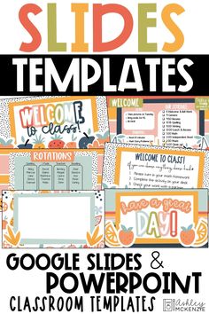 Use these templates to welcome your class, display your schedule, center rotations, objectives and so much more! This MODERN FRUITY theme is so bright and cheerful; it can last you all year long! These work great for your GOOGLE Classroom™ if your students are distance learning as well! Ashley Mckenzie, Kids Classroom Decor, Welcome To Class, Center Rotations, Vip Kid, Modern Classroom, Elementary Classroom Decor, Class Pictures, Math 2