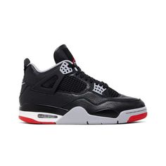 Released In 1989, The Air Jordan 4 Was The First Global Release Of The Franchise, And The First Shoe In The Line To Feature Its Signature “Over-Molded” Mesh. Another Notable Feature On The Air Jordan 4 Ogs Was The Nike Air Logo Featured On The Heel, A Nod To The Way Jordan Himself Always Appeared On The Court, Defying Gravity. The Shoe Appeared In Spike Lee’s Film, Do The Right Thing, Transcending The World Of Sports To Make A Significant Impact On Pop Culture Forever. Modern Jordan Sports Shoes With Contrast Sole, Air Jordan 4 High-top With Abzorb Midsole, Air Jordan 4 Lace-up With Abzorb Midsole For Streetwear, Black Mid-top Basketball Shoes With Contrast Sole, Black Mid-top Sneakers With Contrast Sole, White Sole High-top Air Jordan 4, Modern Black Jordan Shoes With Rubber Sole, Black High-top Basketball Shoes With Contrast Sole, Dynamic Sneakers With Red Sole For Streetwear