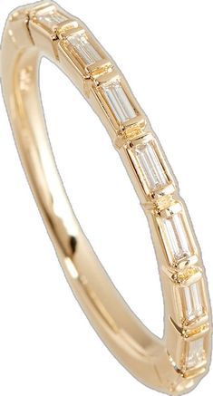 Elegant Baguette Cut Bezel Setting Wedding Ring, 14k Gold Baguette Cut Diamond Ring With Bezel Setting, Wedding Stackable Baguette Cut 14k Gold Rings, Wedding Baguette-cut Diamond Ring With Bezel Setting, 14k Gold Baguette-cut Diamond Ring With Bezel Setting, Baguette Band, Gold Diamond Band, Diamond Bands, Diamond White