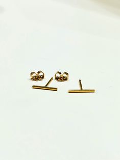 Everyday wear bar earrings for women. Available in 14k yellow gold filled and 14k rose gold filled. Cute stud earrings make a great Christmas gift or stocking stuffer for her! Stocking Stuffers For Her, Cute Stud Earrings, Bar Earrings, Great Christmas Gifts, Rose Gold Earrings, Stocking Stuffer, Earrings For Women, Women's Earrings, Gold Filled