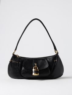 Shoulder Bag CHLOÉ Woman color Black Chloe Shoulder Bag, Black Shoulder Bag, Woman Colour, Shoulder Bag Women, Top Handle, Bags Women, Black Color, Chloe, Shoulder Bag