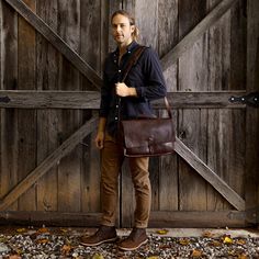 The Loreto Messenger Bag takes carrying your books, laptop, and papers up a notch with its classic style, functionality, and comfortable strap. Designed for the boss or student on the go, Loreto comes equipped with slots for your laptop, phone, note pads, water bottle, and pens. | Men's Loreto Messenger Bag Chestnut Modern Satchel Briefcase For On-the-go, Leather Briefcase With Laptop Sleeve For On-the-go, Brown Laptop Bag With Leather Handles For On-the-go, Modern Brown Saddle Bag For On-the-go, Modern Brown Saddle Bag For Business, Classic Everyday Satchel With Laptop Sleeve, Professional Leather Satchel For Everyday Use, Classic Flap Briefcase For Everyday Use, Classic Laptop Bag With Sleeve