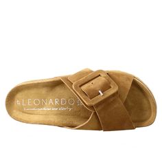 Women's sandals with double woven buckle

Brown suede

Cork and rubber sole

Padded insole

Made in Italy

Composition:
 Upper: 100% Suede
 Lining: 100% Leather
 Bottom: Cork and rubber
 Insole: 100% Leather Handmade Shoes, Cut And Color, Brown Suede, Womens Heels, Women's Sandals, Shoes Online, Womens Sandals, In Italy, Buckle