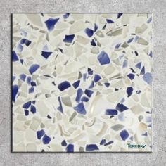 White Terrazzo Sample