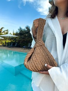 This Top Handle Bags item is sold by NkKnittingShop. Ships from Ukraine. Listed on 20 Apr, 2024 Raffia Beach Bag, Crochet Beach Bag, Crochet Beach Bags, Knot Bag, Top Handle Bags, Woven Raffia, Raffia Bag, Summer Bag, Luxury Bag