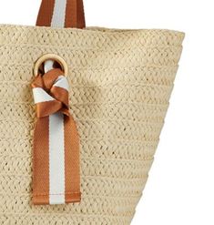 With striped twill handles to add the perfect pop of color, this beautifully woven natural straw tote is the perfect choice for spring and summer days. Match the colorful knotted handles by adding a coordinating embroidered monogram for a personal touch. • Handle drop: 9”• Strap width: 2” Please note: The embroidered monogram shown in the pictures is only for illustrative purposes. Each tote comes without any embroidery. Striped Ribbon, Embroidered Monogram, Straw Tote, Summer Days, Personal Touch, Burlap Bag, Color Pop, Straw, Reusable Tote Bags