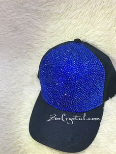 YOU MAY CUSTOMIZE YOUR OWN CAP WITH YOUR LOGO OR SLOGAN OR NAME JUST TELL ME - Color: Blue - Crystal: Czech crystals (Optional to pick Swarovski but with extra charge) - Free size (for both woman and man) Turnaround Time: 3-5 business days Delivery: Registered airmail with tracking (1-2weeks to arrive) UPGRADABLE TO DHL(2-6 DAYS) Czech Crystal, Blue Crystals, Air Mail, Trucker Cap, Crystal Rhinestone, Free Size, Caps Hats, Trucker Hat, Color Blue