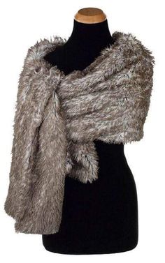 STOLE - Handmade in Seattle, WA, USA. Shown in Arctic, Berry, Foxy Beach, Pearl, Red, Silver Tipped Black, Brown, and Blue Steel. Our Fox Faux Fur Stoles are great to throw on over any outfit. These wraps are great for keeping toasty, whether you're going out or staying in. Standard size is 82 " long x 14 " wide with custom sizing available. Also shown with Rhinestone Brooch (A-33). Fabric - 100% Polyester Faux FurDry cleaning recommended. Hand wash gentle cycle, dry on low heat with high effici Ruff Collar, Faux Fur Stole, Grey Fur, Cozy Coats, Fur Shawl, Fur Stole, Brown And Blue, Faux Fur Fabric, Blue Steel