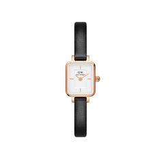 Stay stylish and trendy with the Daniel Wellington Quadro Mini Sheffield Rose Gold Watch. This sleek and elegant timepiece features a rose gold finish and a minimalist design, perfect for both casual and formal occasions. With its high-quality craftsmanship and versatile style, this watch is a must-have addition to any wardrobe. Dw Watch, Elegant Watch, Quiet Evening, Small Watch, Fashionably Late, Mors Dag, Telling Time, Minimalistic Design, Rose Gold Watch