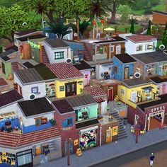 Favela da RoSims by todasims Download Sims 4 Town, Casas The Sims Freeplay, 4 Town, Real Good Toys, Gardening Services, Sims Free Play, Sims 4 House Building