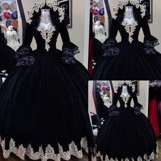 Velvet Quinceanera Dresses, 18th Century Ball Gown, Gothic Ball Gown, Fairy Tale Dresses, Halloween Punch Recipes, Salem Wedding, Gothic Prom, Vampire Ball, Wedding Dresses Off The Shoulder