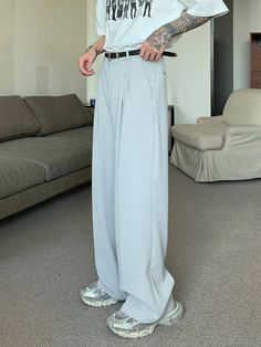 Model information
Height: 178 CM Weight: 57 KG Try on size: M

Size chart:



Size
Waist
Hip
Foot
Pant length




S

74cm

29.13 Inches


120cm

47.24 Inches


56cm

22.05 Inches


120cm

47.24 Inches



M

78cm

30.71 Inches


124cm

48.82 Inches


58cm

22.83 Inches


124cm

48.82 Inches



L

82cm

32.28 Inches


128cm

50.39 Inches


60cm

23.62 Inches


128cm

50.39 Inches



XL

86cm

33.86 Inches


132cm

51.97 Inches


62cm

24.41 Inches


132cm

51.97 Inches





Warm tips: All are meas Pant Length, Casual Suit, Suit Pants, Try On, Grey And White, Black Color, Black And Grey, Size Chart, Pie