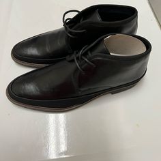 Black Chukka Style Boots By Alfani. Manmade Material. New And In Box. Lace Up. Best Shoes For Men, Style Boots, Chukka Boots, Nice Shoes, Shoes Mens, Men's Shoes, Shoe Boots, Lace Up, Man Shop