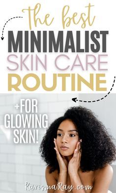 Daily Face Care Routine Products, Easy Face Routine Skin Care, Easy Face Care Routine, Best Face Skin Care Routine, Skin Care Blog Ideas, Skin Care Routine Natural Products, Best Natural Skin Care Routine, Good Skin Care Products For Black Women, Black Women Skincare Routine