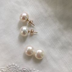 genuine white freshwater pearl with 14K gold filled posts and backs. Everyday White Round Pearl Earrings, Everyday White Pearl Earrings, White Hypoallergenic Akoya Pearl Jewelry, White Hypoallergenic Akoya Pearl Earrings, White Akoya Pearl Hypoallergenic Earrings, Classic White Pearl Earrings With Round Beads, Minimalist White Akoya Pearl Earrings, Classic Rose Gold Hypoallergenic Pearl Earrings, Dainty White Akoya Pearl Earrings