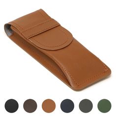 The DASSARI smooth leather watch pouch is perfect for protecting your timepiece when traveling or storing it any time it’s not being worn. Made from genuine leather, this pouch will hold a watch with a case up to 48mm large. Classic Leather Watch Accessories For Everyday Use, Classic Leather Wallet, Rectangular Leather Watch Accessories For Everyday Use, Leather Watch Accessories For Everyday Use, Modern Brown Watch Accessories With Case, Leather Rfid Blocking Rectangular Case, Rectangular Leather Case With Rfid Blocking, Everyday Round Case Watch With Leather Strap, Classic Rfid Blocking Cases For Everyday Use