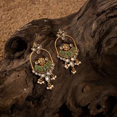 chandi ki earrings design, gold plated silver earrings online india, silver ear jewellery Desi Jewellery, Contemporary Silver Jewelry, Hand Chain Jewelry, Bridal Necklace Designs, Rangoli Patterns, Pretty Jewelry Necklaces, Custom Jewellery, Silver Wedding Jewelry, Gold Earrings Designs