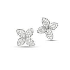 "Four Beautiful petals set with 86 sparkling natural diamonds, 2.18 ct. 18K white gold. Stunning earrings. wedding earrings perfect set. Very unique and gentle design! earring weight 6.12 gram. Product description Stones: Diamonds Main Stone: 💎 Diamond Diamonds Total Weight: 2.18Carat Number of diamonds: 💎 86 Diamonds Clarity: VS Diamonds Color: G Ring weight: 6.12 gram Total length : \" Lower flower diameter :\" Top flower diameter :\" 🌸 All of my products come in a beautiful gift box. ♥ You Diamond White Flower Earrings Fine Jewelry, Diamond White Flower-shaped Earrings For Wedding, Fine Jewelry White Gold Flower-shaped Diamond Earrings, White Gold Flower Shaped Diamond Earrings, Fine Jewelry, Fine Jewelry Diamond White Flower-shaped Diamond Earrings, Flower Engagement Ring, Vs Diamond, Flower Tops, Earrings Wedding