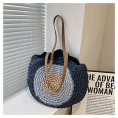 Elena Handbags Boho Round Beach Straw Tote Trendy Braided Shoulder Bag For Vacation, Casual Braided Shoulder Bag For Vacation, Trendy Braided Straw Bag For Vacation, Casual Braided Crochet Bag For Vacation, Jute Straw Bag For Summer Outings, Casual Braided Beach Bag For Vacation, Bohemian Tote Bag For Summer Outings, Bohemian Tote Beach Bag For Summer Outings, Bohemian Beach Tote Bag For Summer Outings