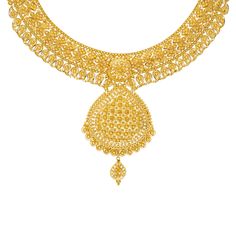 Make a statement of refined taste with this stunning 22k gold necklace and earring set by Virani Jewelers. Designed to perfection, this gold filigree necklace and earring pairing is a true testament to elegance and charm. With its intricate detailing and superior craftsmanship, it's the perfect jewelry set for the modern woman seeking sophistication in her gold jewelry collection.Features• 22k yellow gold• Beaded details• FiligreeNecklace Specifications:• Minimum Width - 2 millimeters• Maximum W Intricate Design Jewelry Sets For Receptions, Festive Filigree Jewelry Sets, 22k Gold Filigree Jewelry For Diwali, Gold Chandbali Filigree Jewelry Sets, Festival 22k Gold Jewelry Sets With Intricate Design, 22k Gold Filigree Chandbali Jewelry, Ornate 22k Yellow Gold Kundan Necklace, Ornate Kundan Necklace In 22k Yellow Gold, Festive 22k Gold Jewelry Sets With Filigree