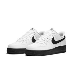 Nike Air Force 1 Low White Black Sole CK7663-101 Nike Air Force One Black And White, Black Low-top Nike Air Force 1 With Cushioned Midsole, Nike Black And White Low-top Sneakers, Black Low-top Nike Air Force 1 For Light Sports, Nike Air Force 1 Low-top Black With Contrast Sole, Bape Shoes, Nike Air Force 1 Low, Chevrolet Monte Carlo, Air Force 1 Low