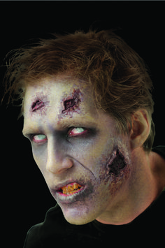 Zombie Style Make Up Halloween Zombie Makeup, The Night Stalker, Zombie Halloween Makeup, Makeup Zombie, Zombie Face, Night Stalker, Horror Make-up, Zombie Walk, Halloween Zombie