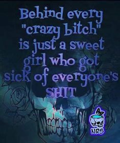 Quotes Good Vibes, Smartass Quotes, Funny Mean Quotes, Skull Quote, Twisted Quotes, Funny Day Quotes, Gangsta Quotes, Sassy Wallpaper, Dope Quotes