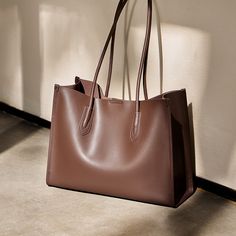 Free U.S. shipping. Style: Classic, Commuting , color:Brown, suite for season：Spring, Summer, Autumn, Winter ，Anniversary, Hanging out, School, Work, Material Genuine Leather, Coffee Color Genuine Leather Square Large Tote Bag Women's Shoulder Bags Luxury Recycled Leather Rectangular Bag, Tote Handbags Baginning, Classic Spring Shoulder Bag, Luxury Rectangular Soft Leather Shoulder Bag, Luxury Leather Square Bag, Luxury Square Soft Leather Shoulder Bag, Cheap Soft Leather Square Shoulder Bag, Luxury Square Leather Shoulder Bag, Luxury Rectangular Calf Leather Shoulder Bag