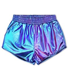 From Iscream&#x2C; these shorts feature:Metallic materialFabric-covered elastic waistbandFront pocketsPull-on stylingPolyesterMachine wash/dry flatImported. Metallic Shorts, Pinterest Ideas, Patch Kids, Swim Accessories, Dillard's, New Arrival Dress, Creative Designs, New Girl