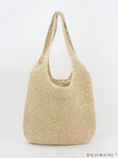 BagForLove - Chic Straw Shoulder Bag - Sleek & Polished Design Product Description Color Beige Strap Type Double Handle Pattern Type Plain Bag Size Small Style Vacation Type Straw Bag Closure Type Zipper Material Paper Size Chart INCH CM Bag Length Bag Width Bag Height Handle Height 13 inch 1.2 inch 12.6 inch 9.1 inch Bag Length Bag Width Bag Height Handle Height 33 cm 3 cm 32 cm 23 cm Details Pictures Similar Products h2 { text-align: center; } /* æ¢è¡ */ li{ white-space: normal; word-break: break-all; word-wrap: break-word; } .red-box { width: 100%; display: flex; flex-direction: row; flex-wrap: wrap; justify-content: center; } .red-box > div { width: 190px; height: 250px; margin: 10px; } .red-box > div > a > img { width: 190px; height: 250px; } .size-box { width: 100%; margin: auto; w Summer Cream Shoulder Bag For Shopping, Chic Lightweight Beige Bag, Cream Casual Bucket Bag For Shopping, Large Capacity Cream Crochet Bag, Cream Hobo Bag For The Beach, Trendy Cream Hobo Bag For Summer, Everyday Beach Season Hobo Bag, Casual Hobo Bag For Summer Shopping, Eco-friendly Beige Shoulder Bag