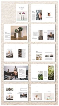 #Interior_Design_Magazine_Layout #Magazine_Portfolio #Portfolio_Magazine #Nature_Magazine Magazine Portfolio, Portfolio Magazine, Catalog Design Layout, Indesign Layout, Catalogue Layout, Portfolio Design Layout, Booklet Design