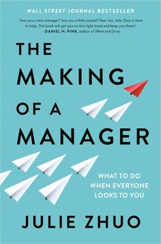 the book cover for the making of a manager by julia zhuo is shown