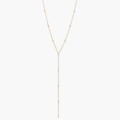 Brielle Vermeil Lariat Timeless Gold Lariat Necklace With Adjustable Chain, Chic Yellow Gold Lariat Necklace With Clavicle Chain, Adjustable Delicate Chain Lariat Choker, Timeless Delicate Lariat Necklace, Timeless Gold Lariat Necklace With Delicate Chain, Gold-tone Minimalist Lariat Necklace With Adjustable Chain, Timeless Lariat Chain Necklace With Adjustable Chain, Minimalist Gold-tone Lariat Necklace With Adjustable Chain, Yellow Gold Lariat Necklace For Layering