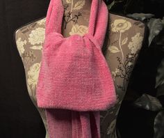 "Please take a look at this beautiful, soft handwoven rayon chenille scarf. It measures a generous 7\" x 71\", not including 3\" of fringe, long enough to wear many different ways. It is a pretty shade of pink (the other pink carf listed is a darker and brighter). Perfect as a gift for a loved one or yourself. Color: Pink Care: For best results please dry clean I do not offer free shipping, I will only charge you exactly what it costs me for shipping, I will refund you the rest." Chenille Scarf, Shade Of Pink, Scarf Wrap, Scarf Accessory, That Look, Hand Weaving, Dry Clean, Take That, Etsy Uk