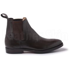 Set a style statement that draws gazes by investing in these brown Chelsea genuine leather boots. These high ankle boots by the LeatherSkinShop come in brown, the standard color that you can mix and match with various outfits, all while anteing up your style game. Some of the outstanding features of these Chelsea leather brown boots for men include: These high ankle boots maximize comfort while maintaining a stylish look The brown boots are made with the finest quality of leather The fine stitching on the boot polishes the smart-looking design The handmade design pays attention to all the minor details while setting a high standard of finesse These brown boots pair elegance with style for an excellent design. Brown Round Toe Chelsea Boots For Business, Brown Plain Toe Chelsea Boots For Fall, Brown Ankle-high Chelsea Boots For Business, Brown Goodyear Welted Chelsea Boots With Round Toe, Brown Chelsea Boots With Goodyear Welt, Brown Formal Chelsea Boots For Fall, Elegant Brown Snip Toe Chelsea Boots, Elegant Brown Chelsea Boots With Snip Toe, Brown Ankle Chelsea Boots For Formal Wear