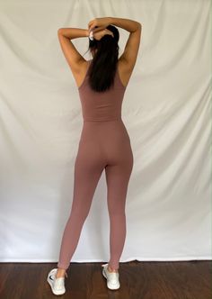 seamless high waisted model is 5'3" wearing a small/medium High Waist Activewear With Built-in Bra For Workout, Seamless 4-way Stretch Leggings For Loungewear, High Waist Fitted Seamless Tights, High Waist Yoga Activewear With Built-in Bra, Compressive High-waist Activewear With Built-in Bra, Stretch Seamless Leggings, Stretch Seamless Leggings Made Of Elastane, Fitted Bottoms With Built-in Bra For Pilates, Seamless Leggings For Loungewear