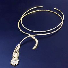 A delightfully unique necklace set (two separate pieces) for the modern bride! Adorned with intricately faceted rhinestone crystals that capture the light in a cascade of sparkles, the necklace is silver / gold plated for a bright finish which enhances the intricate detailing and conveys a modern take on old elegance. The choker part of the necklace is 16" (approx. 41cm), with the longer drop being 5"(approx. 12.7cm) long. The neck wires are flexible and wrap flawlessly around the neck without t Crystal Wedding Jewelry, Pendant Choker Necklace, Layered Choker Necklace, Bridal Necklace Set, Layered Chokers, Pendant Choker, Party Necklace, Pendant For Women, Rhinestone Necklace